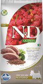 FARMINA N&D Quinoa Neutere Adult Mini Ente, Broccoli & Spargel 7 kg